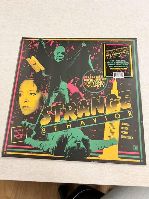 Tangerine Dream Strange Behaviour Vinyle coloré Scellé neuf, CD & DVD, Vinyles | Rock, Neuf, dans son emballage, 12 pouces, Enlèvement ou Envoi