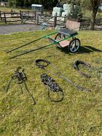 Koets + tuig shetlander, Dieren en Toebehoren, Gebruikt, Sulky, Pony