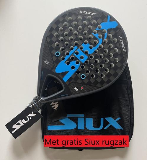 Siux Stone Force Blue padel racket NIEUW, Sports & Fitness, Padel, Neuf, Raquette de padel, Enlèvement ou Envoi