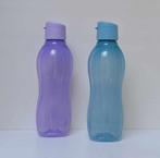 Tupperware « EcoFles Plus » 750 ml x 2 - Mauve & Bleu, Enlèvement ou Envoi, Neuf, Violet, Autres types