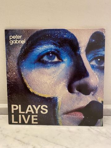 LP vinyl : Peter Gabriel plays live; (dubbel LP) 1983