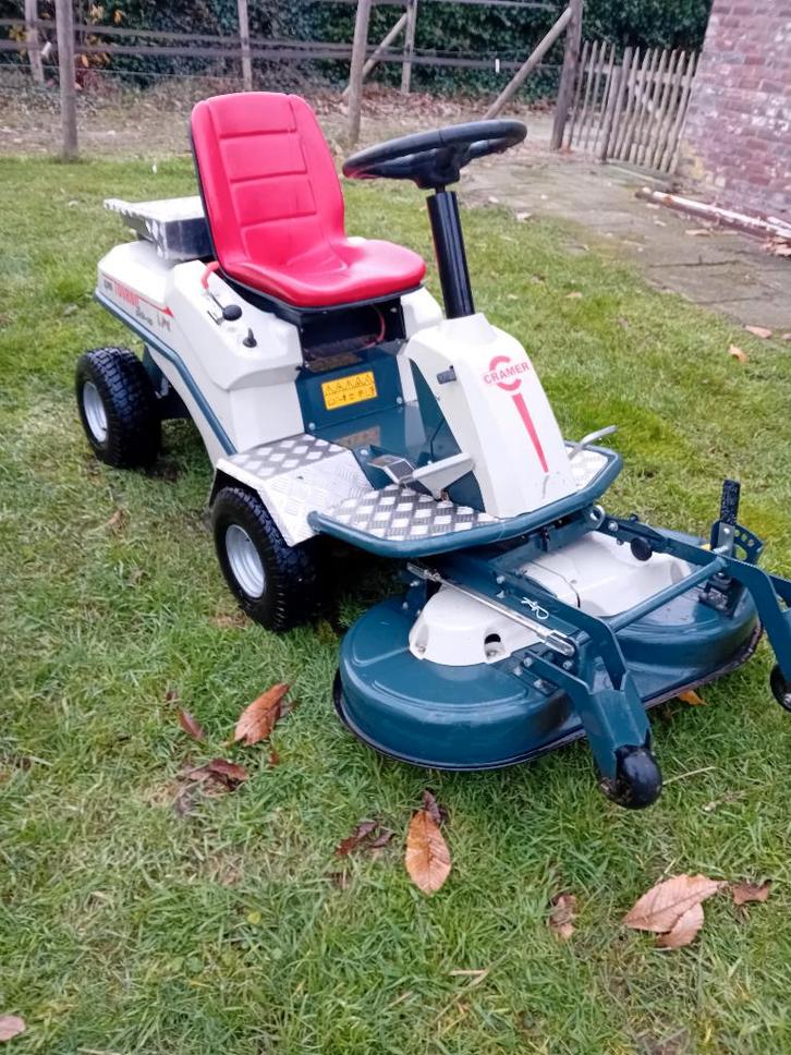 Cramer tourno 4wd zitmaaier, Tuin en Terras, Zitmaaiers, Zo goed als nieuw, 90 tot 120 cm, Elektrische starter, Mulchfunctie, Ophalen