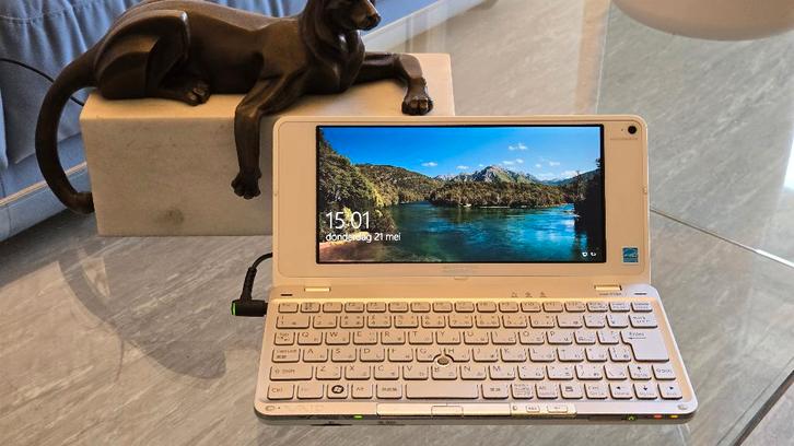 Vintage Sony VGN-P70H Vaio microlaptop Windows 10, Computers en Software, Vintage Computers, Ophalen of Verzenden