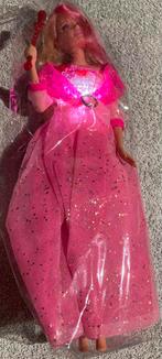 Mooie prinses met licht en muziek +batterijtjes., Kinderen en Baby's, Ophalen of Verzenden, Zo goed als nieuw, Barbie