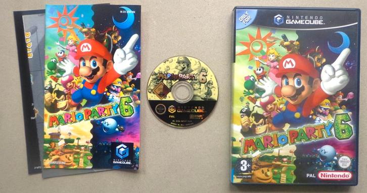 Mario Party 6 voor de Nintendo GameCube Compleet, Consoles de jeu & Jeux vidéo, Jeux | Nintendo GameCube, Comme neuf, Plateforme