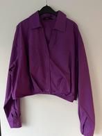 Kort paars bloesje merk Twinset medium, Maat 38/40 (M), Twinset, Paars, Ophalen of Verzenden