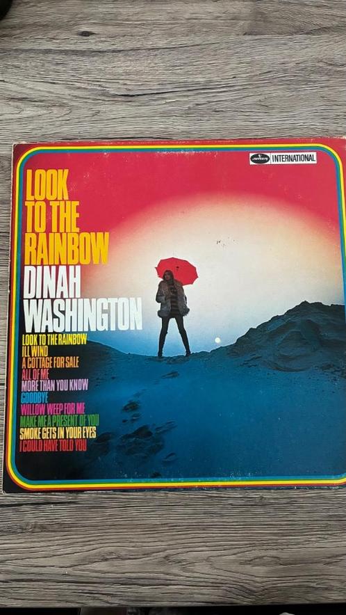DINAH WASHINGTON - LOOK TO THE RAINBOW, Cd's en Dvd's, Vinyl | Jazz en Blues, Zo goed als nieuw, Jazz, 1960 tot 1980, Overige formaten