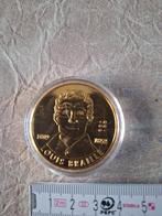 gouden munt louis braille, Ophalen of Verzenden