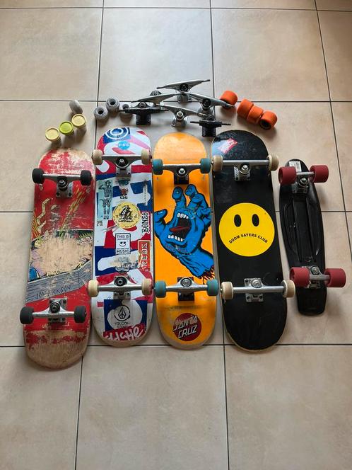 Skateboard spullen, Sport en Fitness, Skateboarden, Zo goed als nieuw, Skateboard, Ophalen