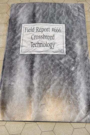 Hell on Earth rpg Field Report #666: Crossbreed Technology beschikbaar voor biedingen