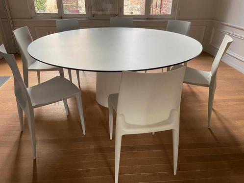Moooi container tafel, Huis en Inrichting, Tafels | Eettafels, Zo goed als nieuw, Rond