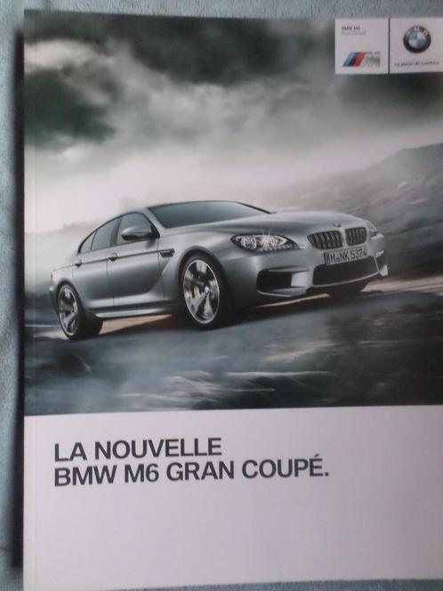 Brochure BMW M6 Série 6 Gran Coupé 2013 - FRANÇAIS, Livres, Autos | Brochures & Magazines, BMW, Enlèvement ou Envoi