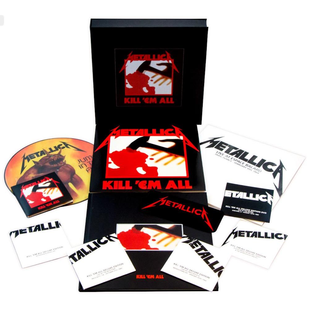Vinyl 4LP + 5Cd + Dvd Box Set Metallica Kill Em All NIEUW, Cd's en Dvd's, Vinyl | Pop, Nieuw in verpakking, Overige formaten, Ophalen of Verzenden