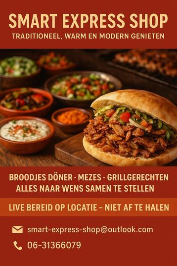 Catering op locatie beschikbaar voor biedingen