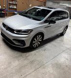 Volkswagen Touran 2.0l Rline 150pk DSG 7PL, Auto's, 4 cilinders, 7 zetels, Leder, 5 deurs