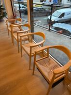 4x Cederhouten Eetkamerstoelen – Zo goed als nieuw!, Huis en Inrichting, Ophalen, Overige kleuren, Zo goed als nieuw, Vier