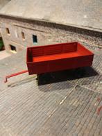 Vintage rode trailer van Ertl, Hobby en Vrije tijd, Modelauto's | 1:32, Ophalen of Verzenden, Gebruikt, Tractor of Landbouw, ERTL