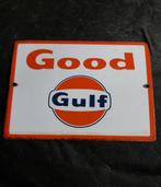Email plaat Gulf, Verzamelen, Merken en Reclamevoorwerpen, Ophalen, Zo goed als nieuw