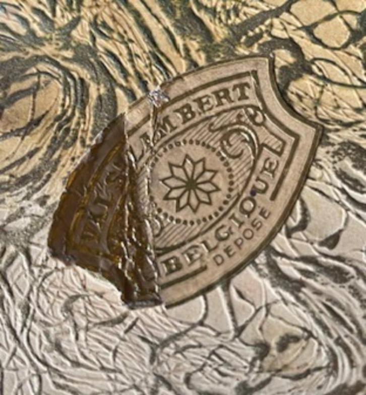 Val Saint Lambert Zeldzaam 12-delig tafelsetje in originele, Antiek en Kunst, Antiek | Glaswerk en Kristal, Ophalen of Verzenden