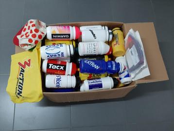 wielrennen,pet,muts Bioracer,zakje,60 drinkbussen,zie foto's beschikbaar voor biedingen