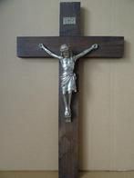 Crucifix croix antique GLV Gerard Linssen Venlo 50 cm 1930, Enlèvement ou Envoi
