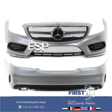 W218 CLS AMG Pakket origineel Mercedes Voorbumper + Achterbu beschikbaar voor biedingen