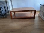Teak salontafel, Huis en Inrichting, Tafels | Salontafels, Ophalen, Gebruikt, 100 tot 150 cm, Teakhout