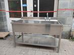 Inox spoeltafel met mengkraan, Zakelijke goederen, Horeca | Keukenapparatuur, Ophalen