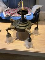 Luster, Huis en Inrichting, Lampen | Kroonluchters, Ophalen, Gebruikt, Metaal