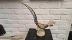 Murano glass bird Archimede Seguso, gold flakes, air bubbles, Ophalen of Verzenden