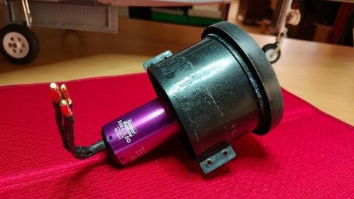 Hacker E50-L 2.5 + DTF 90 mm, Hobby en Vrije tijd, Modelbouw | Radiografisch | Vliegtuigen, Zo goed als nieuw, Elektro, Ophalen of Verzenden