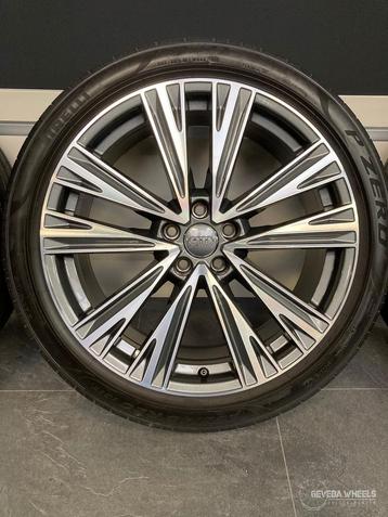 20” originele Audi A6 C8 velgen + banden 5x112 255/40/20 4K0 beschikbaar voor biedingen