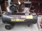 compressor 100L Zionair, Doe-het-zelf en Bouw, Compressors, 100 liter of meer, Ophalen of Verzenden, Gebruikt, 200 tot 400 liter/min