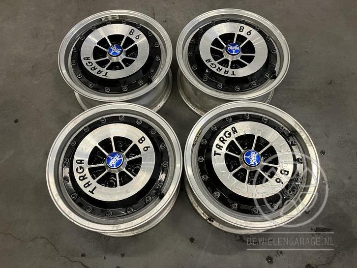 4x Targa B6 Velg 2-delig Unieke set geen BBS of Ronal 4x120?, Auto-onderdelen, Banden en Velgen, Velg(en), 14 inch, Personenwagen