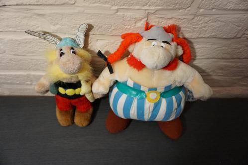 peluche vintage astérix et obélix - 1995 uderzo, Collections, Personnages de BD, Astérix et Obélix, Enlèvement ou Envoi