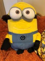 MINIONS kussen + dekbedovertrek + knuffel, Ophalen, Jongetje of Meisje, Zo goed als nieuw, Geel