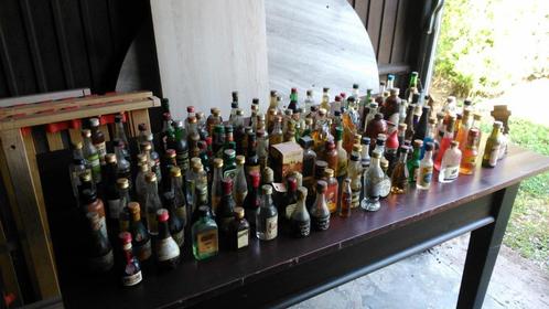 Verzameling van 145 alcoholmignonettes, Verzamelen, Merken en Reclamevoorwerpen, Ophalen