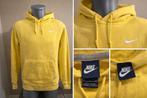Nike hoodie geel met logo – S, Verzenden, Zo goed als nieuw, Maat 46 (S) of kleiner, Wit
