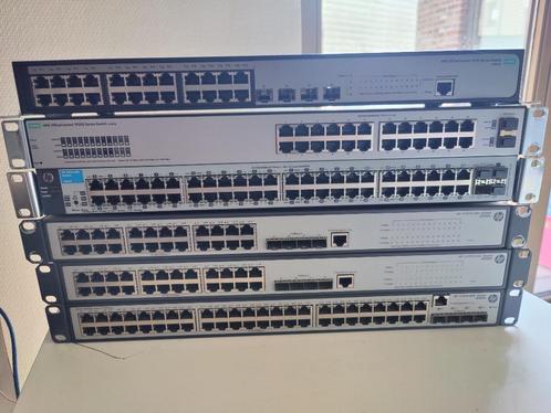 Lot Hp Procurve Switchen, Computers en Software, Netwerk switches, Gebruikt, Ophalen of Verzenden