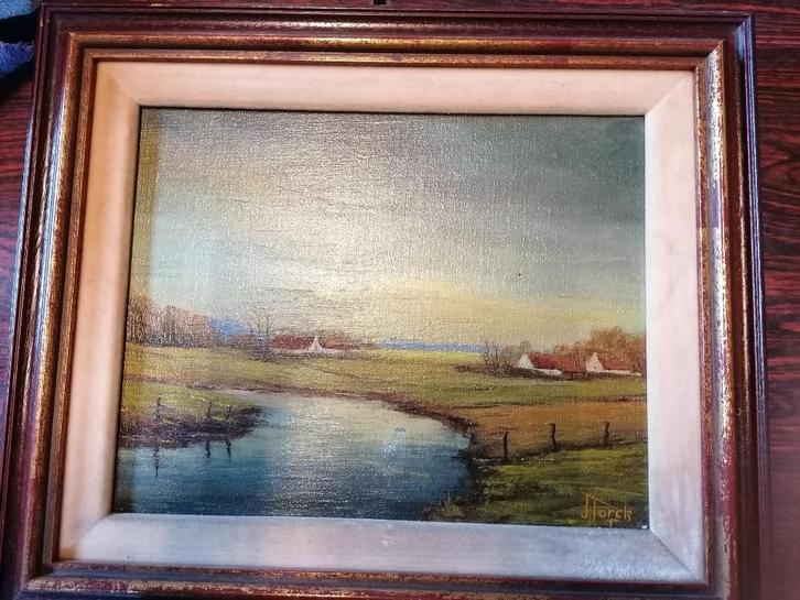 5 schilderijen, Antiek en Kunst, Kunst | Schilderijen | Klassiek, Ophalen