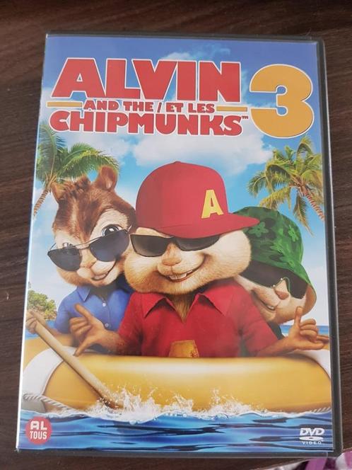 Alvin and the Chipmunks 3, Cd's en Dvd's, Dvd's | Tekenfilms en Animatie, Alle leeftijden, Ophalen of Verzenden