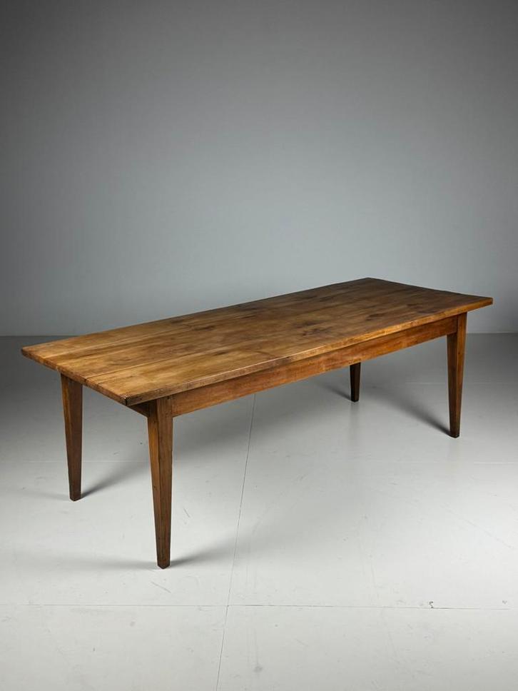 Franse eettafel kloostertafel 225cm, Antiek en Kunst, Antiek | Meubels | Tafels, Ophalen