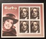 Feuillet de timbres de Suède 2005 de Greta Garbo, Timbres & Monnaies, Enlèvement ou Envoi, Non oblitéré