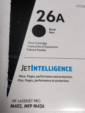 HP 26A toner cartridge beschikbaar voor biedingen