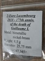 PIECE 2€ COMMEMO LUXEMBOURG 2018, Postzegels en Munten, Munten | Europa | Euromunten, Ophalen of Verzenden, Luxemburg, 2 euro