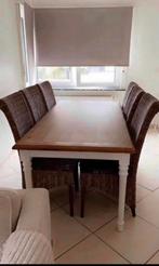 6 rieten stoelen, Enlèvement, Comme neuf