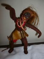 Art africain Congo figurine danseuse tissu feutre statue, Enlèvement ou Envoi