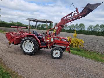 minitrekker shibauwra 4x4 met voorlader beschikbaar voor biedingen