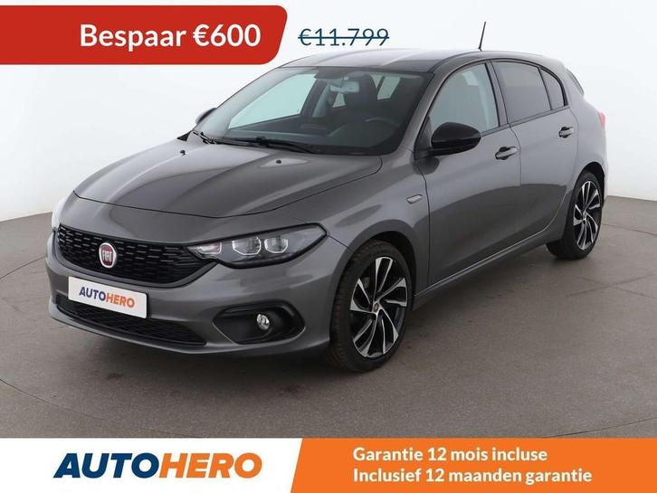 Fiat Tipo 1.4 Turbo S-Design (bj 2018), Auto's, Fiat, Te koop, Tipo, ABS, Achteruitrijcamera, Adaptive Cruise Control, Airbags