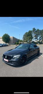 Mercedes classe C 2019 pack 63 amg, Auto's, Mercedes-Benz, 4 deurs, Achterwielaandrijving, Zwart, Leder